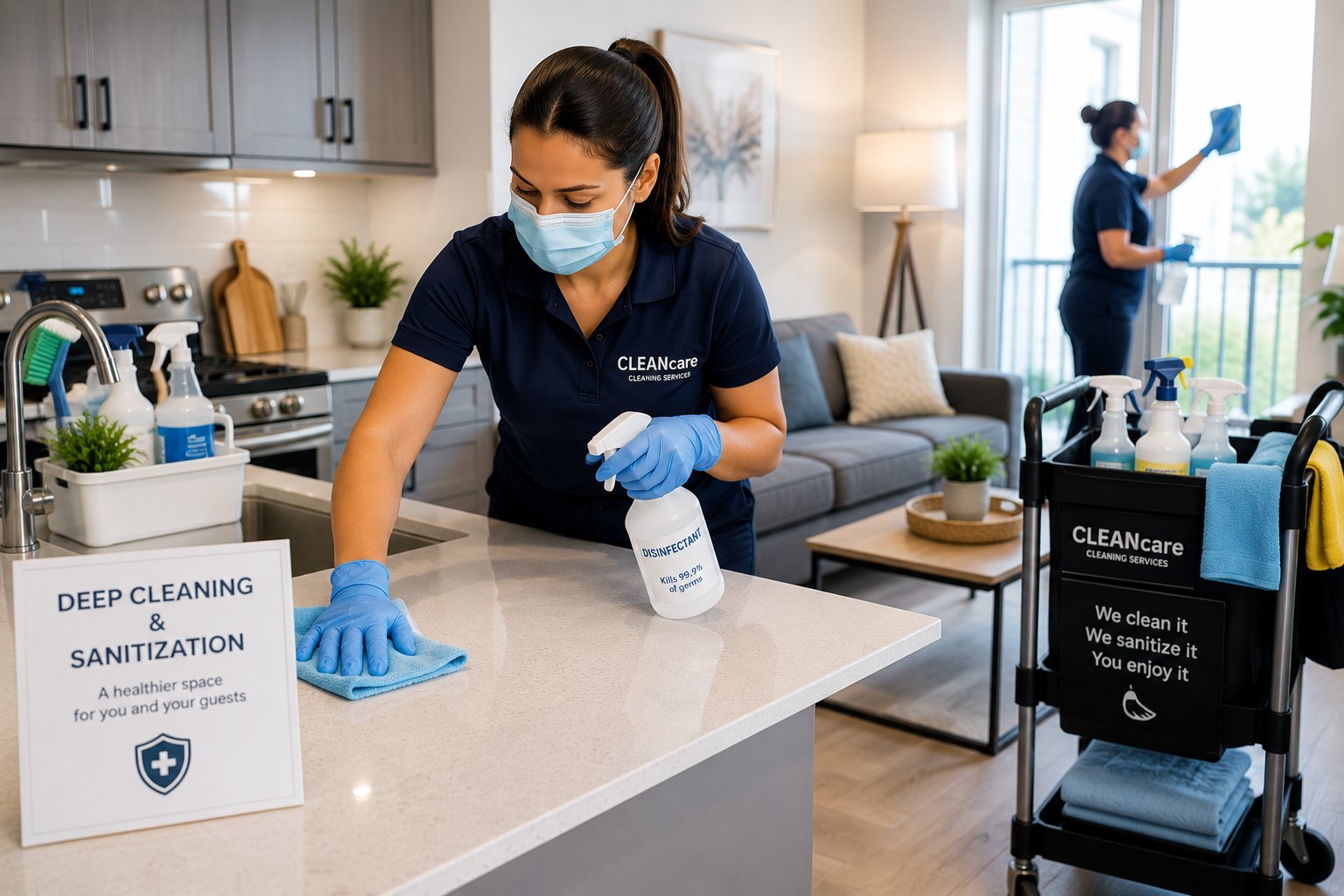 deep cleaning & sanitization
